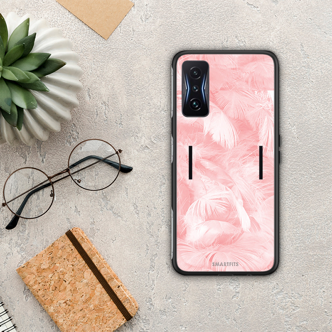 Boho Pink Feather - Xiaomi Poco F4 GT θήκη