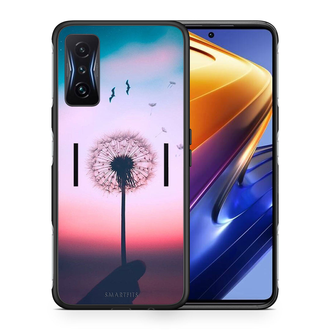 Θήκη Xiaomi Poco F4 GT Wish Boho από τη Smartfits με σχέδιο στο πίσω μέρος και μαύρο περίβλημα | Xiaomi Poco F4 GT Wish Boho case with colorful back and black bezels