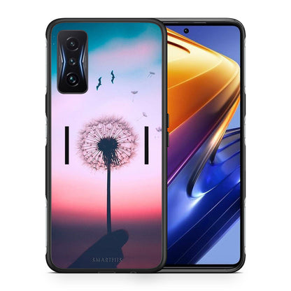Θήκη Xiaomi Poco F4 GT Wish Boho από τη Smartfits με σχέδιο στο πίσω μέρος και μαύρο περίβλημα | Xiaomi Poco F4 GT Wish Boho case with colorful back and black bezels