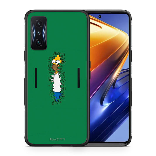 Θήκη Αγίου Βαλεντίνου Xiaomi Poco F4 GT Bush Man από τη Smartfits με σχέδιο στο πίσω μέρος και μαύρο περίβλημα | Xiaomi Poco F4 GT Bush Man case with colorful back and black bezels