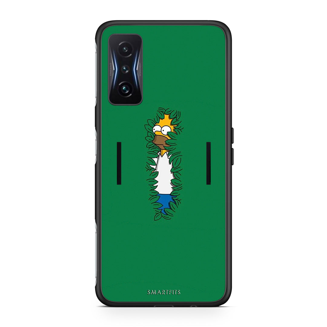 Xiaomi Poco F4 GT Bush Man Θήκη Αγίου Βαλεντίνου από τη Smartfits με σχέδιο στο πίσω μέρος και μαύρο περίβλημα | Smartphone case with colorful back and black bezels by Smartfits