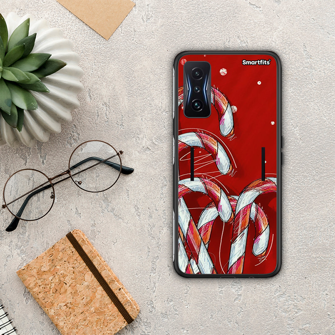 Candy Cane - Xiaomi Poco F4 GT θήκη