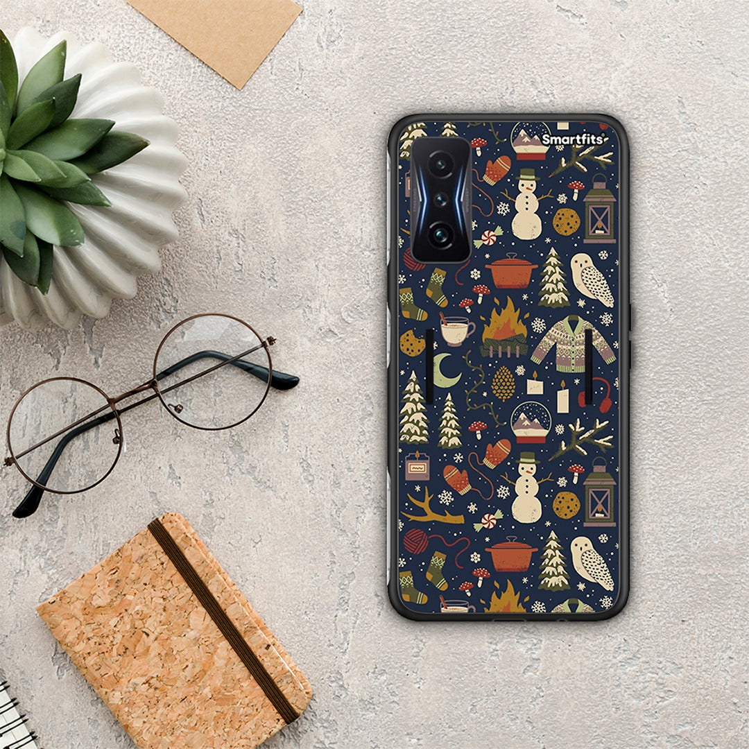 Christmas Elements - Xiaomi Poco F4 GT θήκη
