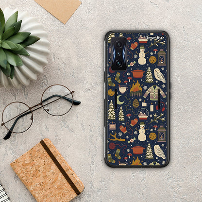 Christmas Elements - Xiaomi Poco F4 GT θήκη