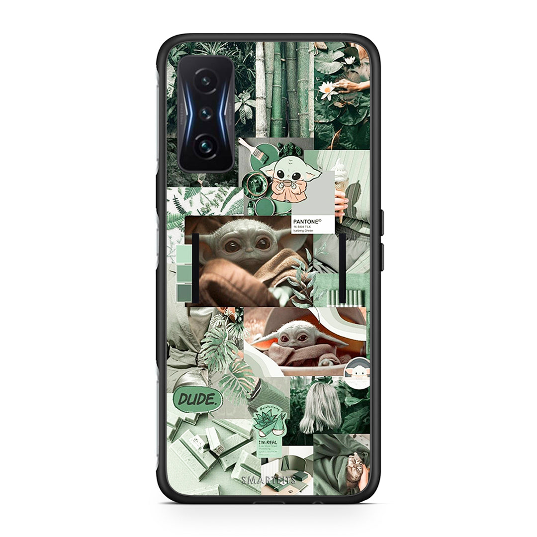 Xiaomi Poco F4 GT Collage Dude Θήκη Αγίου Βαλεντίνου από τη Smartfits με σχέδιο στο πίσω μέρος και μαύρο περίβλημα | Smartphone case with colorful back and black bezels by Smartfits