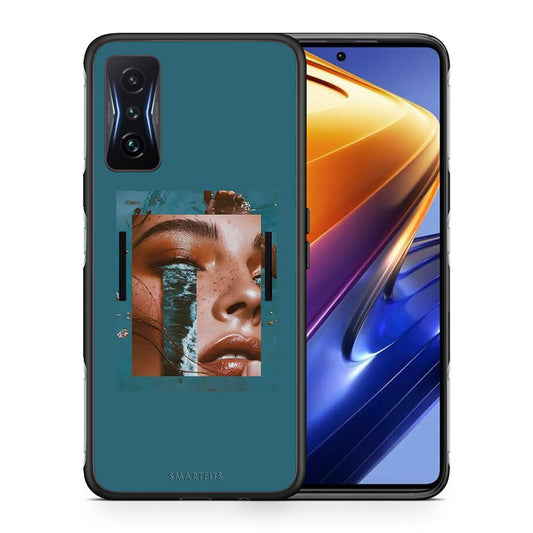 Θήκη Xiaomi Poco F4 GT Cry An Ocean από τη Smartfits με σχέδιο στο πίσω μέρος και μαύρο περίβλημα | Xiaomi Poco F4 GT Cry An Ocean case with colorful back and black bezels