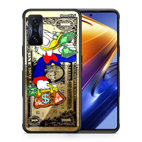 Thumbnail for Θήκη Xiaomi Poco F4 GT Duck Money από τη Smartfits με σχέδιο στο πίσω μέρος και μαύρο περίβλημα | Xiaomi Poco F4 GT Duck Money case with colorful back and black bezels