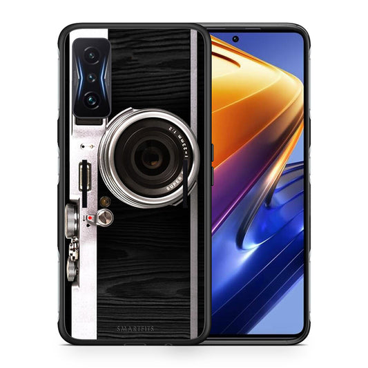 Θήκη Xiaomi Poco F4 GT Emily In Paris από τη Smartfits με σχέδιο στο πίσω μέρος και μαύρο περίβλημα | Xiaomi Poco F4 GT Emily In Paris case with colorful back and black bezels