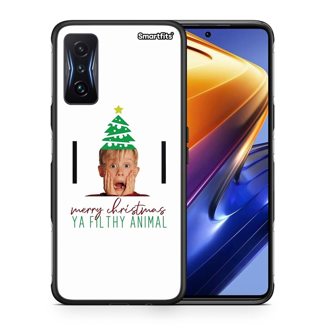 Θήκη Xiaomi Poco F4 GT Filthy Animal από τη Smartfits με σχέδιο στο πίσω μέρος και μαύρο περίβλημα | Xiaomi Poco F4 GT Filthy Animal case with colorful back and black bezels
