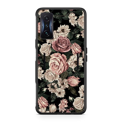 4 - Xiaomi Poco F4 GT Wild Roses Flower case, cover, bumper