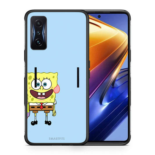 Θήκη Xiaomi Poco F4 GT Friends Bob από τη Smartfits με σχέδιο στο πίσω μέρος και μαύρο περίβλημα | Xiaomi Poco F4 GT Friends Bob case with colorful back and black bezels