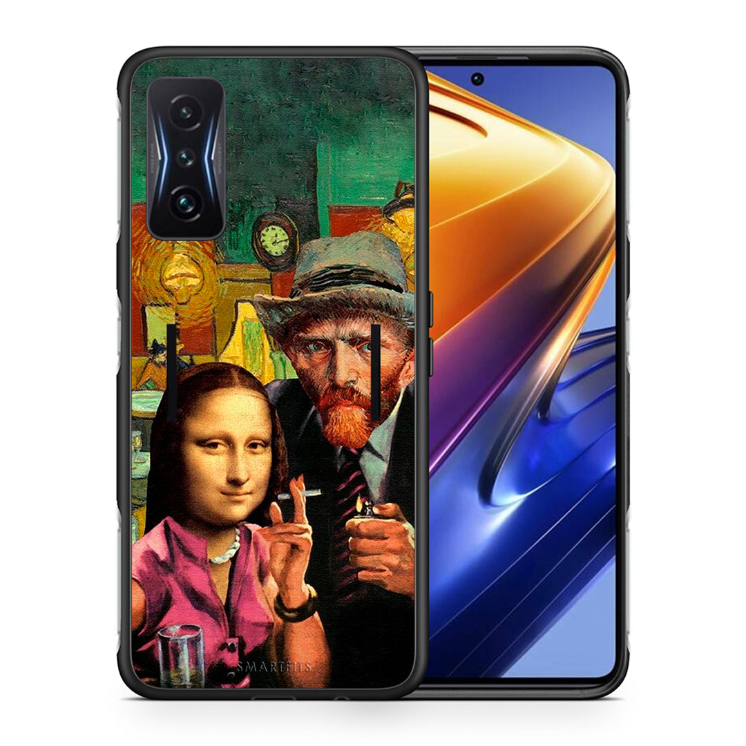 Θήκη Xiaomi Poco F4 GT Funny Art από τη Smartfits με σχέδιο στο πίσω μέρος και μαύρο περίβλημα | Xiaomi Poco F4 GT Funny Art case with colorful back and black bezels