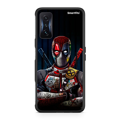 Xiaomi Poco F4 GT Funny Guy θήκη από τη Smartfits με σχέδιο στο πίσω μέρος και μαύρο περίβλημα | Smartphone case with colorful back and black bezels by Smartfits