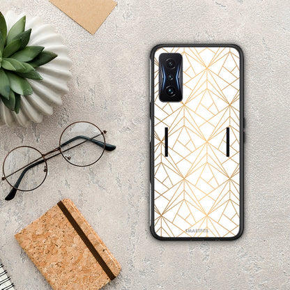 Geometric Luxury White - Xiaomi Poco F4 GT θήκη