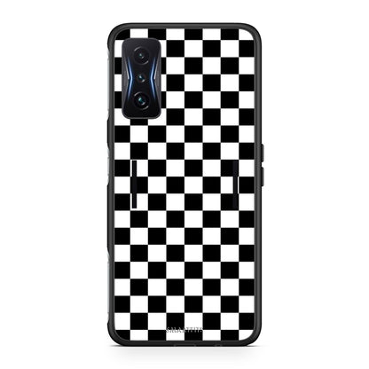 4 - Xiaomi Poco F4 GT Squares Geometric case, cover, bumper