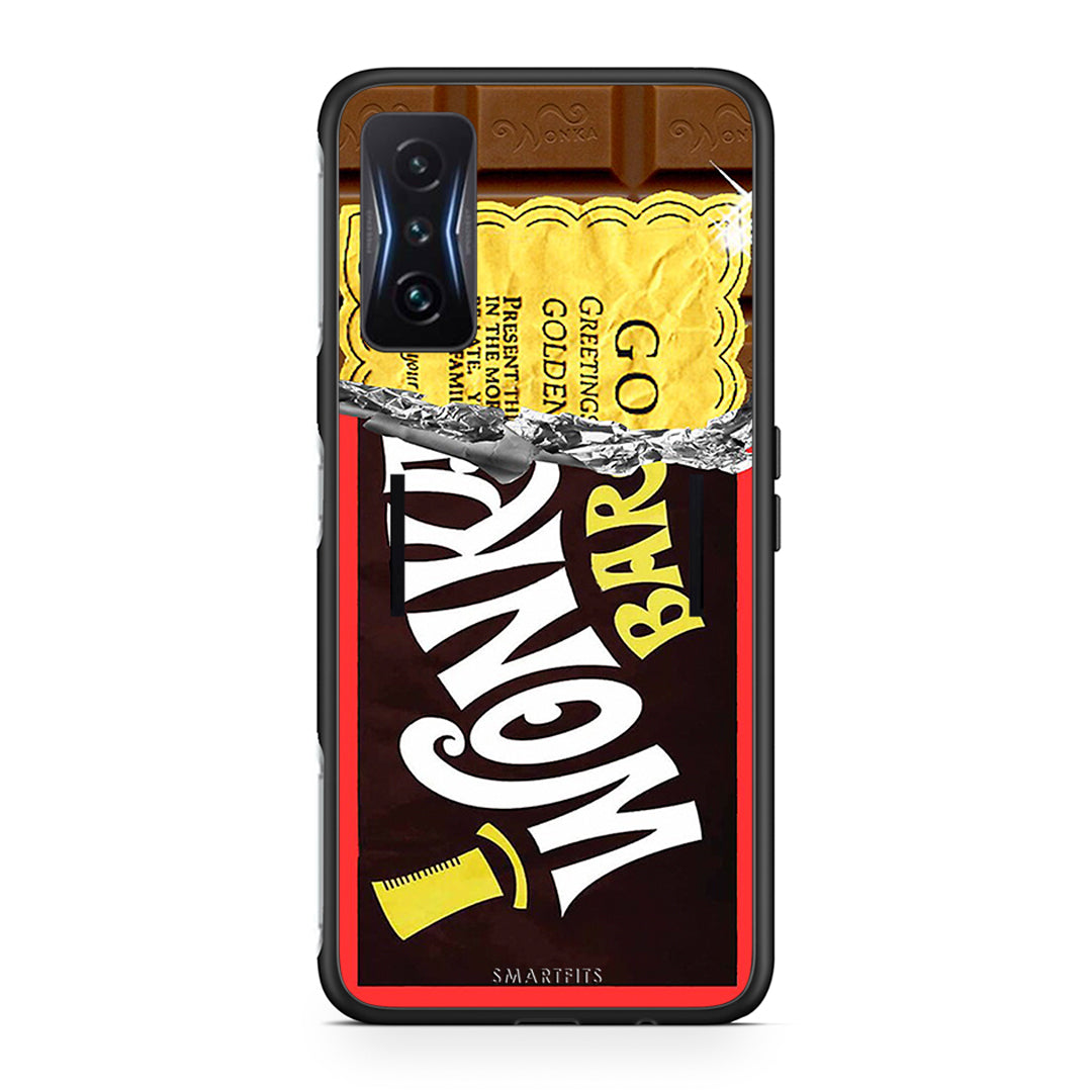 Xiaomi Poco F4 GT Golden Ticket θήκη από τη Smartfits με σχέδιο στο πίσω μέρος και μαύρο περίβλημα | Smartphone case with colorful back and black bezels by Smartfits