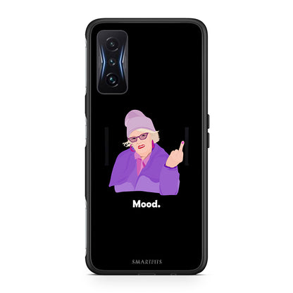 Xiaomi Poco F4 GT Grandma Mood Black θήκη από τη Smartfits με σχέδιο στο πίσω μέρος και μαύρο περίβλημα | Smartphone case with colorful back and black bezels by Smartfits