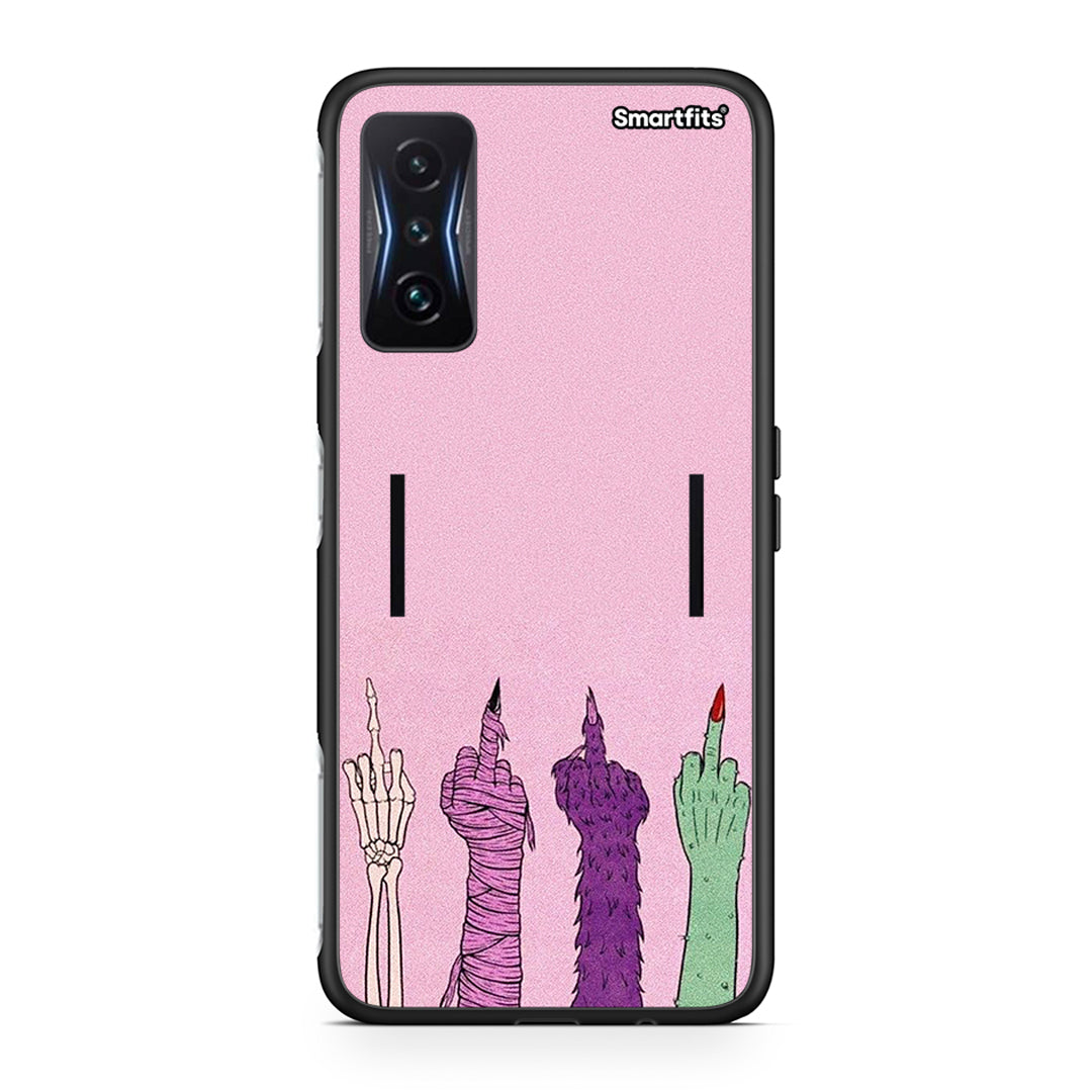 Xiaomi Poco F4 GT Halloween Be A Lady θήκη από τη Smartfits με σχέδιο στο πίσω μέρος και μαύρο περίβλημα | Smartphone case with colorful back and black bezels by Smartfits