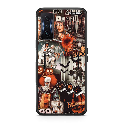 Xiaomi Poco F4 GT Halloween Spooky Season θήκη από τη Smartfits με σχέδιο στο πίσω μέρος και μαύρο περίβλημα | Smartphone case with colorful back and black bezels by Smartfits