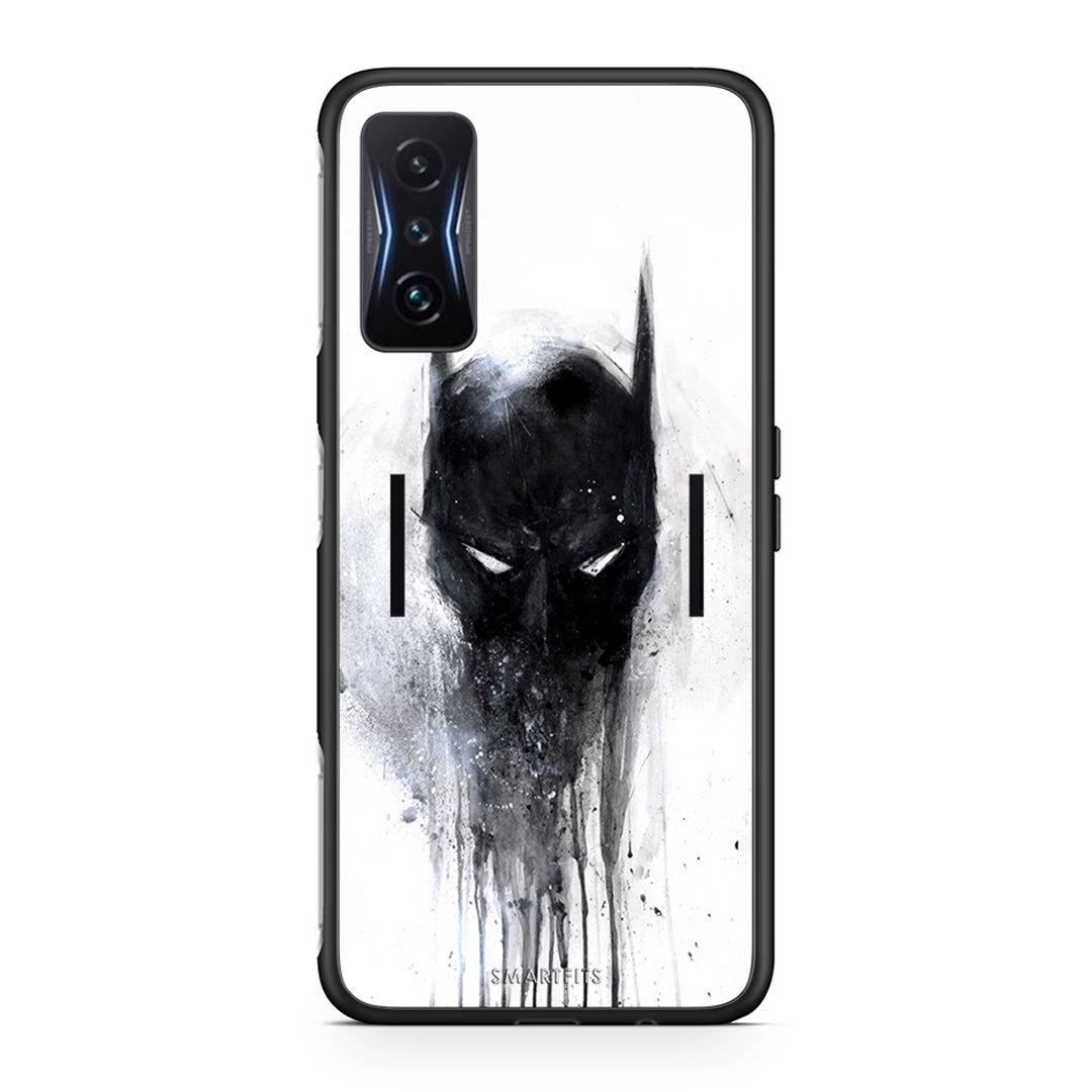 4 - Xiaomi Poco F4 GT Paint Bat Hero case, cover, bumper