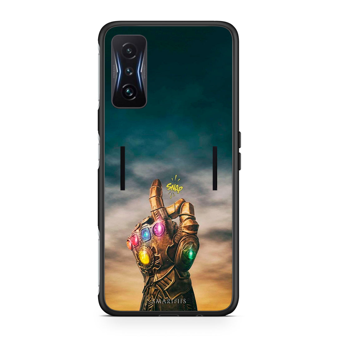 Xiaomi Poco F4 GT Infinity Snap θήκη από τη Smartfits με σχέδιο στο πίσω μέρος και μαύρο περίβλημα | Smartphone case with colorful back and black bezels by Smartfits