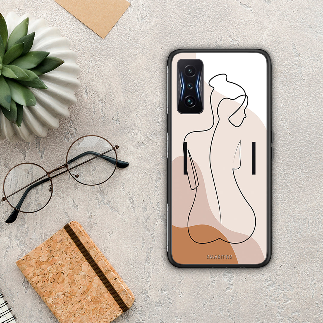 LineArt Woman - Xiaomi Poco F4 GT θήκη