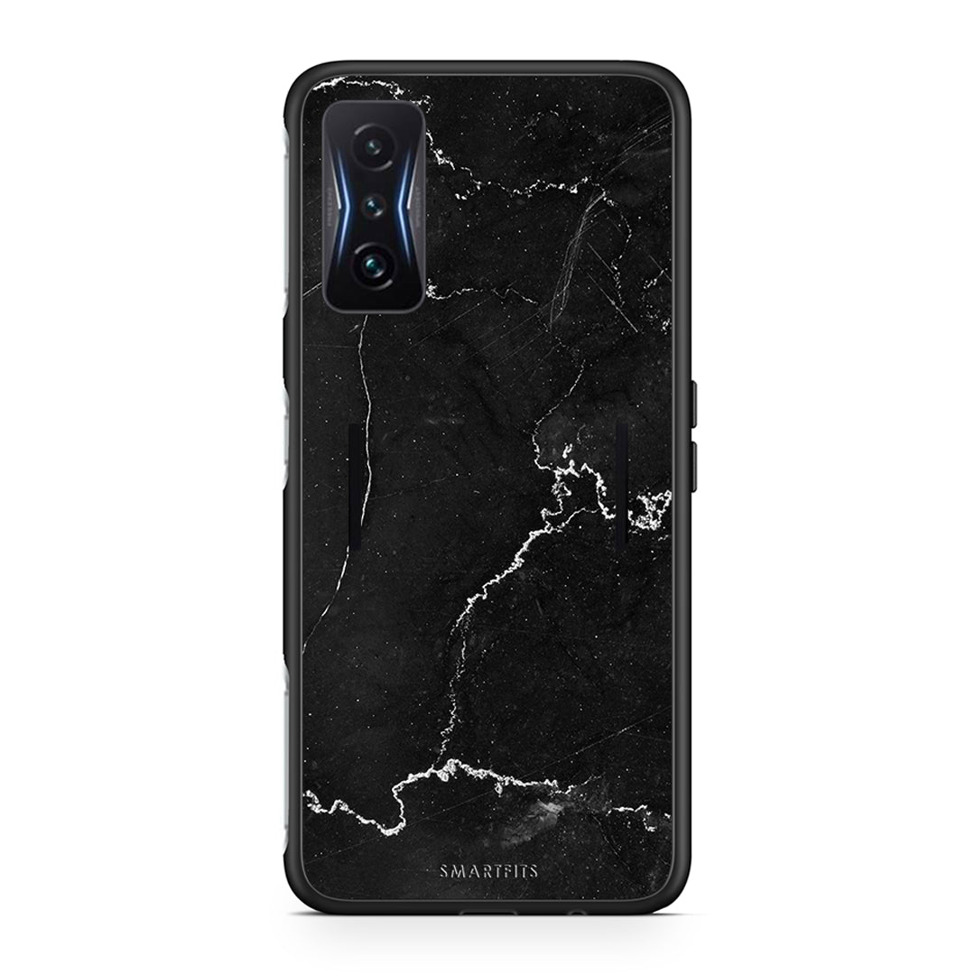 1 - Xiaomi Poco F4 GT black marble case, cover, bumper