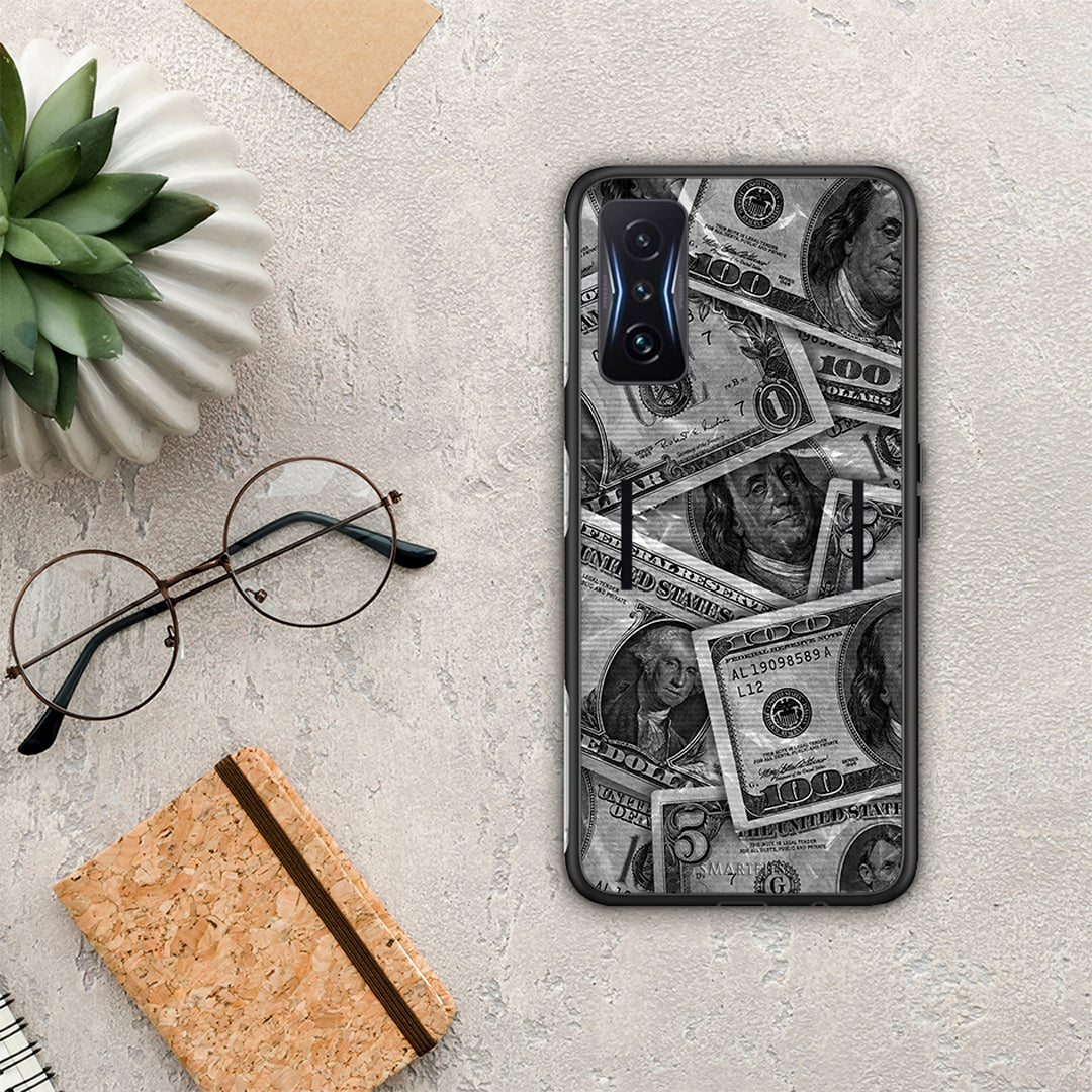 Money Dollars - Xiaomi Poco F4 GT θήκη