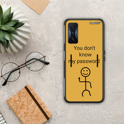 My Password - Xiaomi Poco F4 GT θήκη