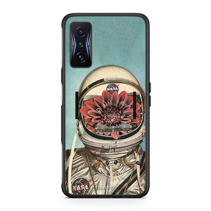 Xiaomi Poco F4 GT Nasa Bloom θήκη από τη Smartfits με σχέδιο στο πίσω μέρος και μαύρο περίβλημα | Smartphone case with colorful back and black bezels by Smartfits
