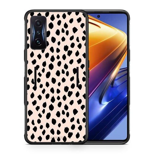 Θήκη Xiaomi Poco F4 GT New Polka Dots από τη Smartfits με σχέδιο στο πίσω μέρος και μαύρο περίβλημα | Xiaomi Poco F4 GT New Polka Dots case with colorful back and black bezels