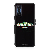 Thumbnail for Xiaomi Poco F4 GT OMG ShutUp θήκη από τη Smartfits με σχέδιο στο πίσω μέρος και μαύρο περίβλημα | Smartphone case with colorful back and black bezels by Smartfits