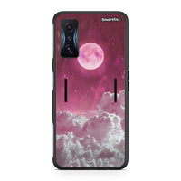 Thumbnail for Xiaomi Poco F4 GT Pink Moon θήκη από τη Smartfits με σχέδιο στο πίσω μέρος και μαύρο περίβλημα | Smartphone case with colorful back and black bezels by Smartfits