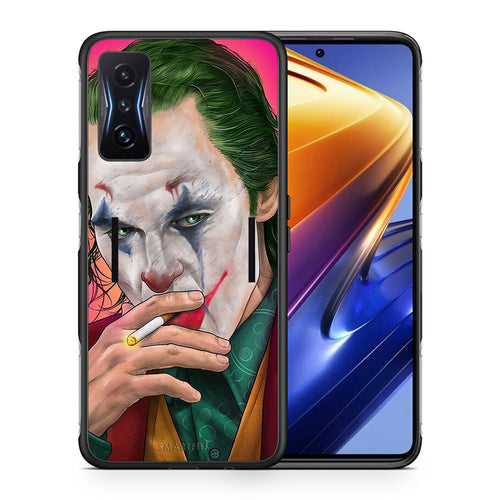 Θήκη Xiaomi Poco F4 GT JokesOnU PopArt από τη Smartfits με σχέδιο στο πίσω μέρος και μαύρο περίβλημα | Xiaomi Poco F4 GT JokesOnU PopArt case with colorful back and black bezels