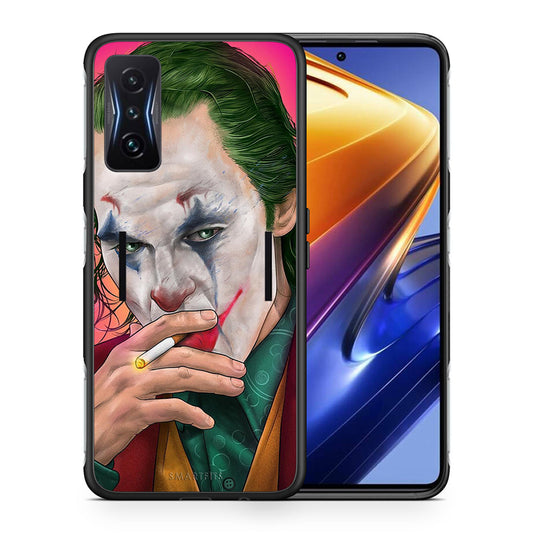 Θήκη Xiaomi Poco F4 GT JokesOnU PopArt από τη Smartfits με σχέδιο στο πίσω μέρος και μαύρο περίβλημα | Xiaomi Poco F4 GT JokesOnU PopArt case with colorful back and black bezels