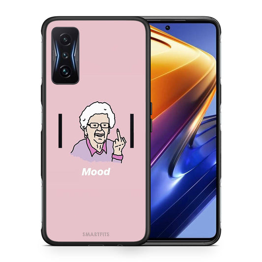 Θήκη Xiaomi Poco F4 GT Mood PopArt από τη Smartfits με σχέδιο στο πίσω μέρος και μαύρο περίβλημα | Xiaomi Poco F4 GT Mood PopArt case with colorful back and black bezels