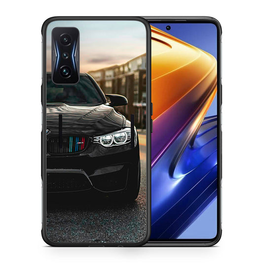 Θήκη Xiaomi Poco F4 GT M3 Racing από τη Smartfits με σχέδιο στο πίσω μέρος και μαύρο περίβλημα | Xiaomi Poco F4 GT M3 Racing case with colorful back and black bezels