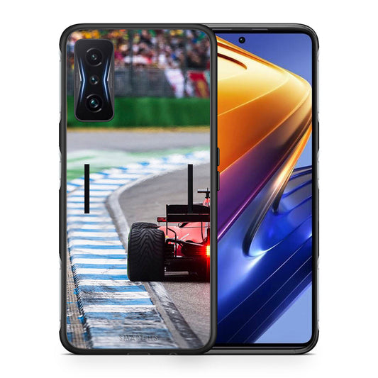 Θήκη Xiaomi Poco F4 GT Racing Vibes από τη Smartfits με σχέδιο στο πίσω μέρος και μαύρο περίβλημα | Xiaomi Poco F4 GT Racing Vibes case with colorful back and black bezels