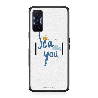 Xiaomi Poco F4 GT Sea You Θήκη από τη Smartfits με σχέδιο στο πίσω μέρος και μαύρο περίβλημα | Smartphone case with colorful back and black bezels by Smartfits