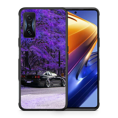 Θήκη Αγίου Βαλεντίνου Xiaomi Poco F4 GT Super Car από τη Smartfits με σχέδιο στο πίσω μέρος και μαύρο περίβλημα | Xiaomi Poco F4 GT Super Car case with colorful back and black bezels