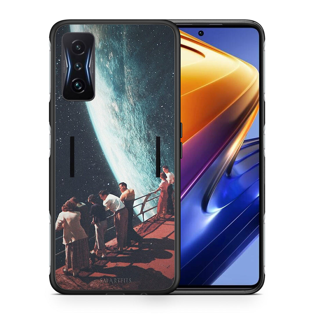 Θήκη Xiaomi Poco F4 GT Surreal View από τη Smartfits με σχέδιο στο πίσω μέρος και μαύρο περίβλημα | Xiaomi Poco F4 GT Surreal View case with colorful back and black bezels