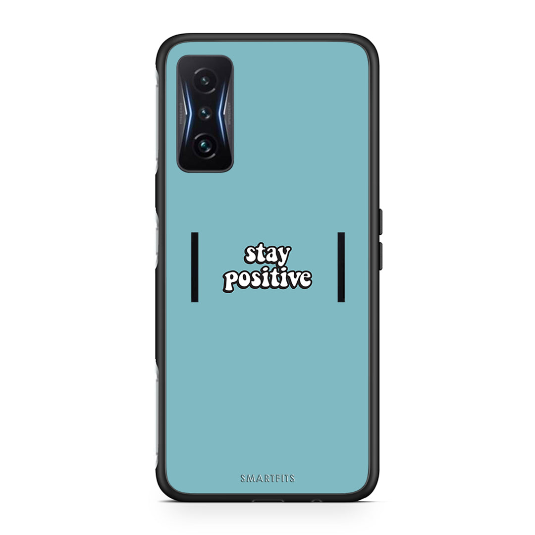 4 - Xiaomi Poco F4 GT Positive Text case, cover, bumper