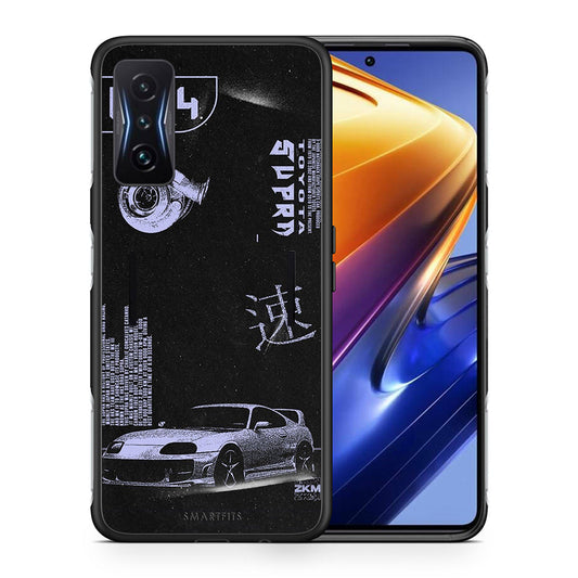 Θήκη Αγίου Βαλεντίνου Xiaomi Poco F4 GT Tokyo Drift από τη Smartfits με σχέδιο στο πίσω μέρος και μαύρο περίβλημα | Xiaomi Poco F4 GT Tokyo Drift case with colorful back and black bezels