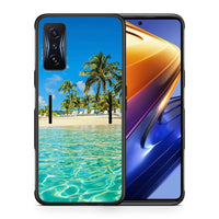 Thumbnail for Θήκη Xiaomi Poco F4 GT Tropical Vibes από τη Smartfits με σχέδιο στο πίσω μέρος και μαύρο περίβλημα | Xiaomi Poco F4 GT Tropical Vibes case with colorful back and black bezels