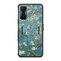 Thumbnail for Xiaomi Poco F4 GT White Blossoms θήκη από τη Smartfits με σχέδιο στο πίσω μέρος και μαύρο περίβλημα | Smartphone case with colorful back and black bezels by Smartfits