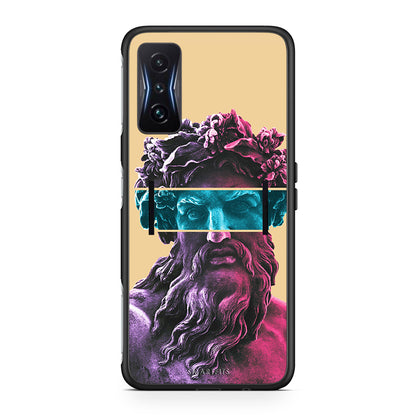 Xiaomi Poco F4 GT Zeus Art Θήκη Αγίου Βαλεντίνου από τη Smartfits με σχέδιο στο πίσω μέρος και μαύρο περίβλημα | Smartphone case with colorful back and black bezels by Smartfits