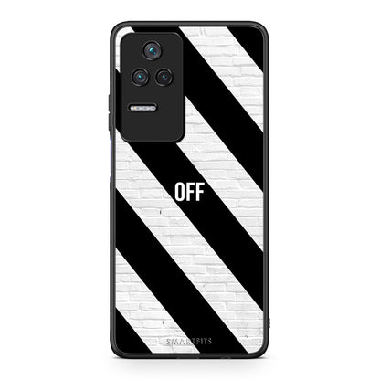 Xiaomi Poco F4 / Redmi K40S Get Off θήκη από τη Smartfits με σχέδιο στο πίσω μέρος και μαύρο περίβλημα | Smartphone case with colorful back and black bezels by Smartfits