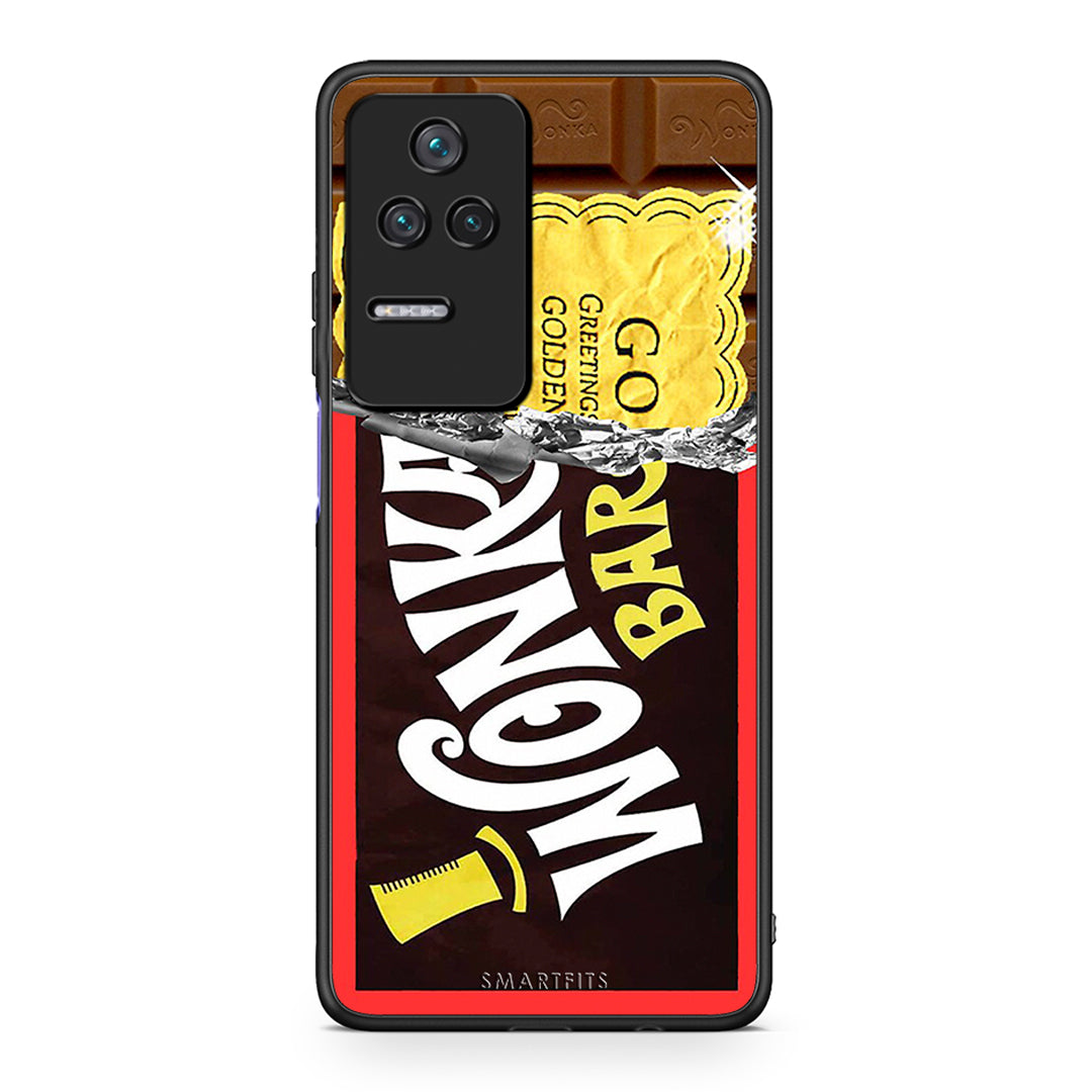 Xiaomi Poco F4 / Redmi K40S Golden Ticket θήκη από τη Smartfits με σχέδιο στο πίσω μέρος και μαύρο περίβλημα | Smartphone case with colorful back and black bezels by Smartfits