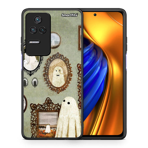 Θήκη Xiaomi Poco F4 / Redmi K40S Halloween Ghost Season από τη Smartfits με σχέδιο στο πίσω μέρος και μαύρο περίβλημα | Xiaomi Poco F4 / Redmi K40S Halloween Ghost Season case with colorful back and black bezels