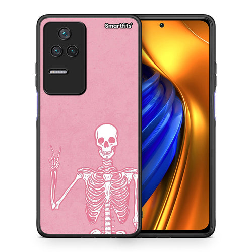 Θήκη Xiaomi Poco F4 / Redmi K40S Halloween Motivation από τη Smartfits με σχέδιο στο πίσω μέρος και μαύρο περίβλημα | Xiaomi Poco F4 / Redmi K40S Halloween Motivation case with colorful back and black bezels